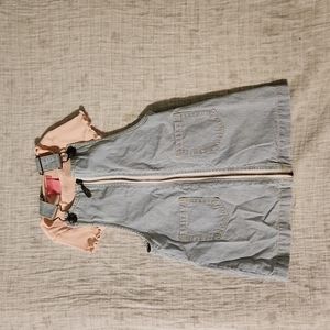 2T overall dress